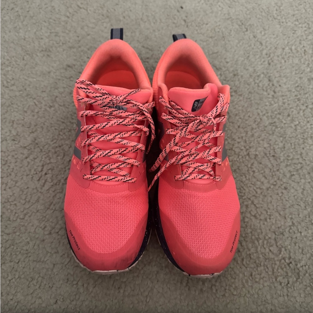Women's New Balance Orange/Pink Athletic Shoes